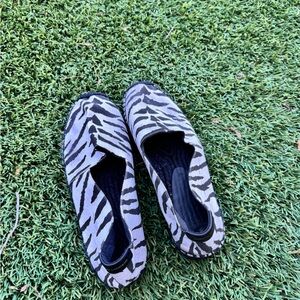 YSL Zebra Print Espadrille- size 40